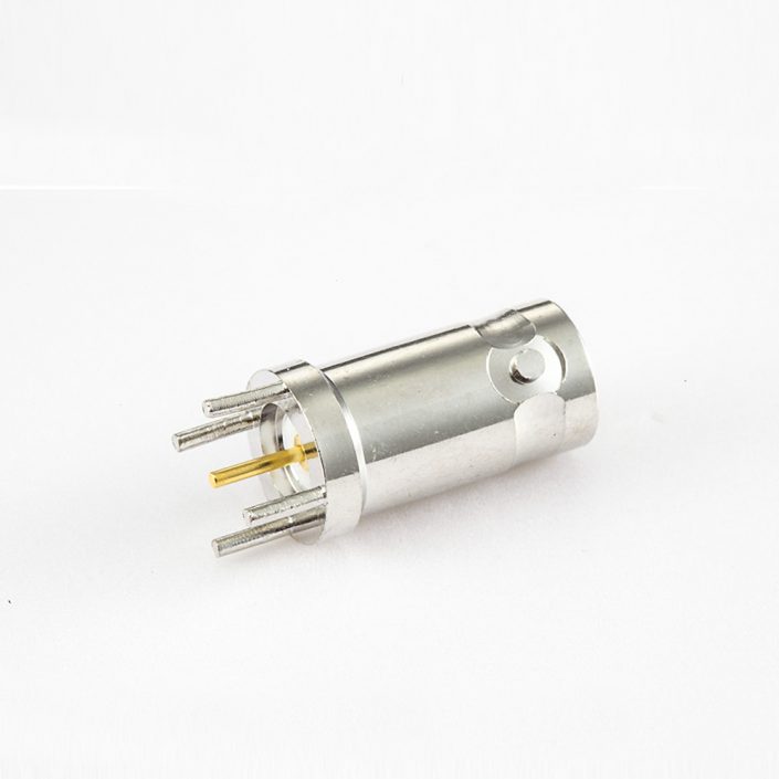 BNC50歐姆母頭直式焊接PCB板的座子